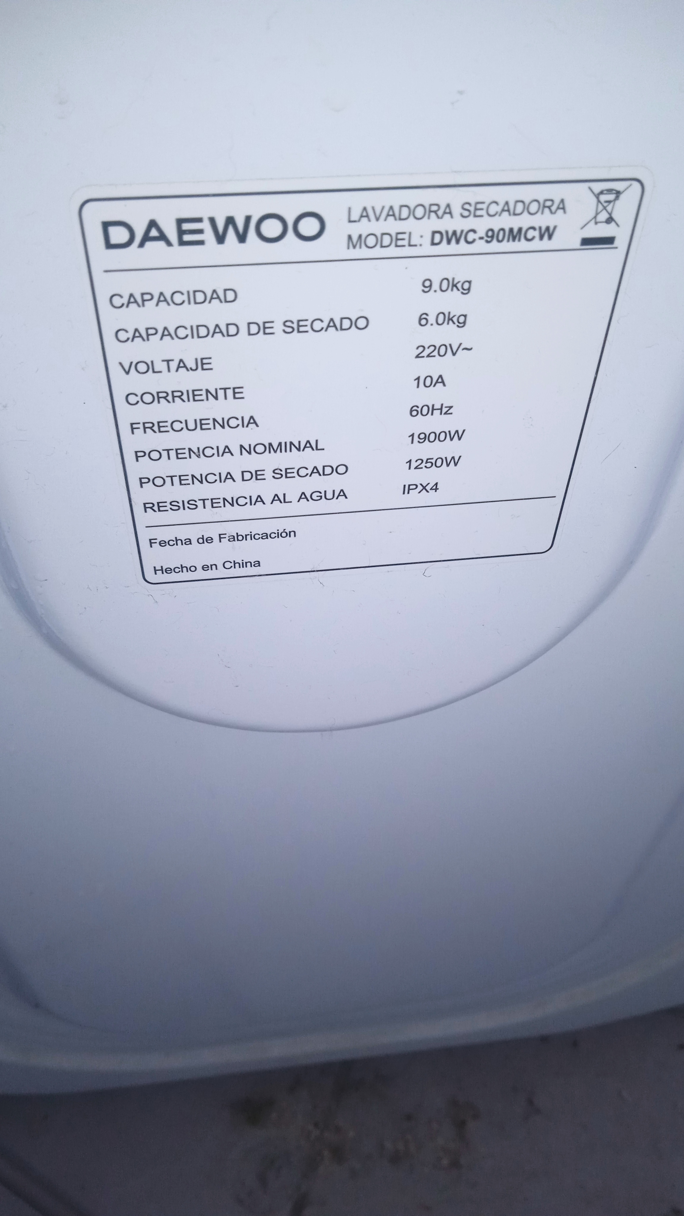 Daewoo Washing Machine Service